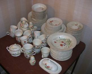 Mikasa "Margaux" Pattern China set - 133 pieces