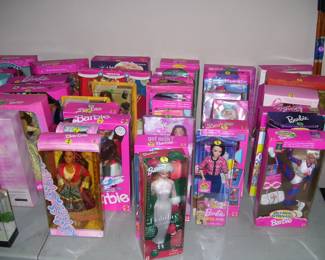 Barbie Dolls - All New in the Box