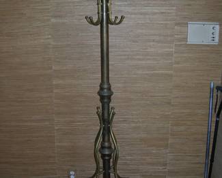 Vintage Brass Coat/Hat Stand