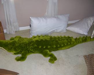 HUGE 6 ft. Stuffed Alligator Plush Toy