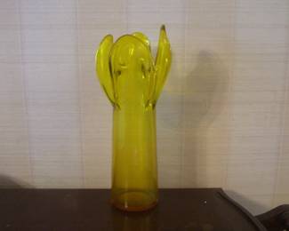 Blenko Vase - signed on bottom