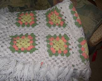 Crocheted "Roseanne" Quilt