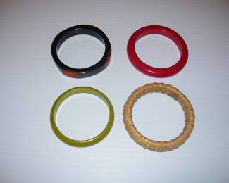 Vintage Bakelite Bangles