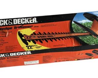 Black Decker Hedge Trimmer