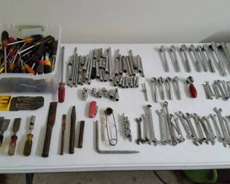 Lots of hand tools