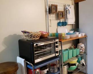 Baker's rack and rolling cart