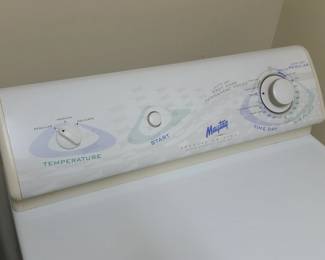 A closer look at the Maytag dryer