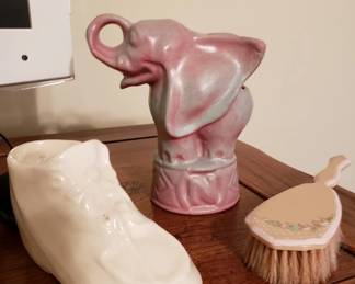 Niloak pottery elephant