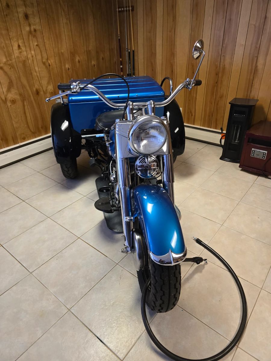 1954 Harley Trike - All Original. 
