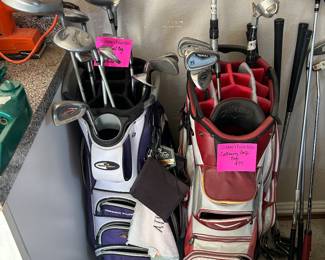 Cobra S2 iron Set and 2 Golf Bags 