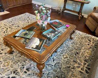 Oak coffee table