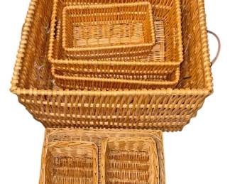 Light Wicker Basket Bundle