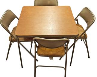 Samsonite Folding Table Chairs
