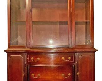 Mahogany China Cabinet