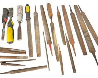Assorted Chisels Files
