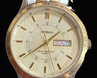 Armitron SilverGold Tone Quartz Watch