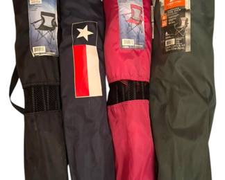 Assorted Mesh Outdoor Chairs