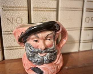 Vintage Royal Doulton face mugs