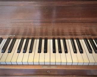 Conover Cable baby grand piano CC-172 and needlepoint bench 