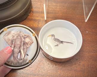 Vintage Lynn Chase porcelain trinket box