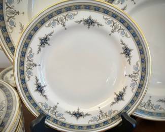 Minton “Grasmere Blue” china set