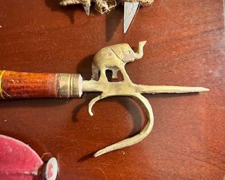 Vintage mahout ankush/elephant prod