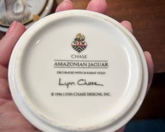 Vintage Lynn Chase porcelain trinket box