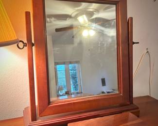 Vintage Drexel king bed, dresser & mirror, and bureau