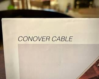 Conover Cable baby grand piano CC-172 and needlepoint bench 