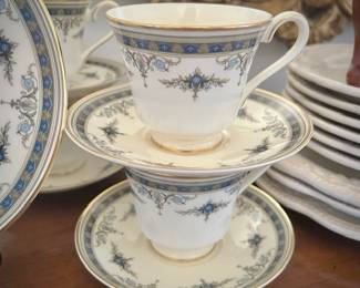 Minton “Grasmere Blue” china set
