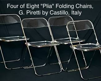 Plia Chairs, G. Pirretti, Castelli