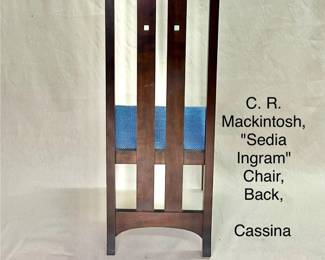 Mackintosh Sedia Ingram Back, Cassina