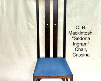 Mackintosh Sedia Ingram Chair, Cassina
