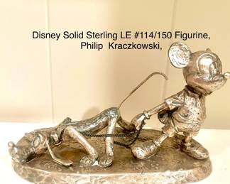 Disney Sterling Mickey, Pluto