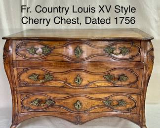 1756 Fr. Country Chest.