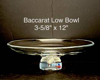 Baccarat Low Bowl