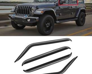 Window Visor for 2018-2024 Jeep