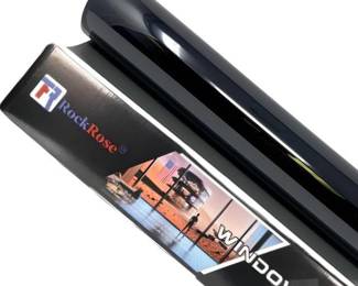 RockRose Charcoal 2PLY Premium Carbon 35 Percent VLT Car Tint, 40 inx100 FT