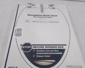 Kohler, Elongated Bowl Seat, 18 5/8 In