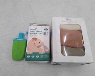 Small Kids Lot, Teether, Blankets, Electric Nasal Aspirator