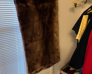 Vintage Mink Shawl