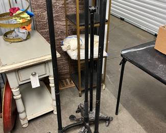 Rolling Iron Mannequin Base Stands  $34 each