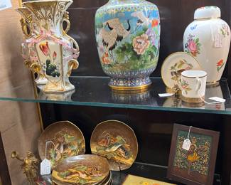 Misc. Antique Porcelain and Cloisonne'
