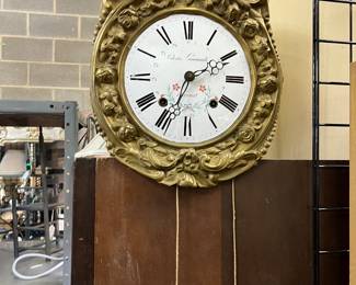Antique French Morbier Clock (no weights or pendulum) $100