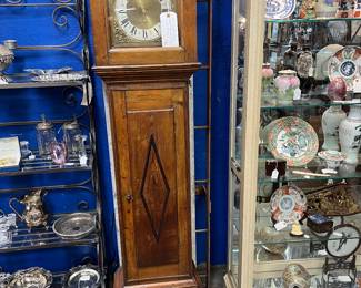 18th C Grandfather Case w New Movement $200