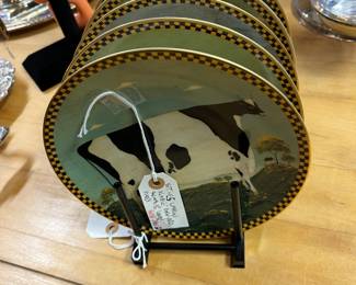 Set of 5 Lenox Animal Plates by Warren Kimble $60