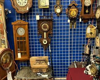 Part of  Numerous Collection of Clocks