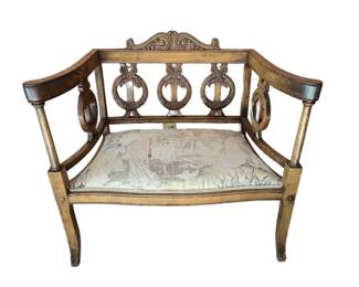 French window bench