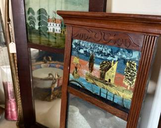 Antique Painted Mirrors