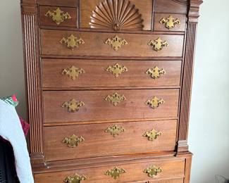Antique Chippendale, tall boy